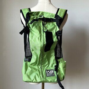 NWOT K9 Sport Sack Trainer Forward Facing Dog Carrier Backpack, Medium Green